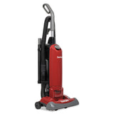 Sanitaire® FORCE QuietClean Upright Vacuum SC5815D, 15" Cleaning Path, Red (EURSC5815E) Each