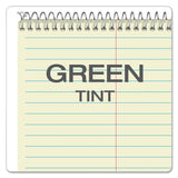 Ampad® Steno Pads, Gregg Rule, Green Cover, 80 Green-Tint 6 x 9 Sheets, 6/Pack (TOP25278) Pack of 6