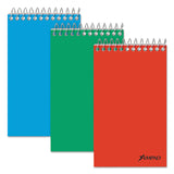 Ampad® Memo Pads, Narrow Rule, Assorted Cover Colors, 60 White 3 x 5 Sheets, 3/Pack (TOP45093) Pack of 3