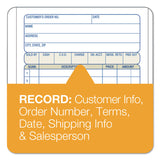 Adams® 3-Part Sales Book, Three-Part Carbonless, 3.25 x 7.13, 50 Forms Total (ABFTC3705) Each
