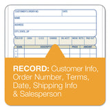 Adams® Sales/Order Book, Three-Part Carbonless, 4.19 x 6.69, 50 Forms Total (ABFTC4705) Each