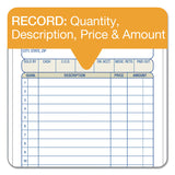 Adams® Sales/Order Book, Three-Part Carbonless, 4.19 x 6.69, 50 Forms Total (ABFTC4705) Each