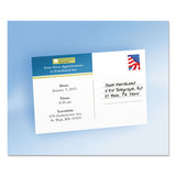 Avery® Printable Postcards, Laser, 80 lb, 4 x 6, Uncoated White, 80 Cards, 2 Cards/Sheet, 40 Sheets/Box (AVE5889) Each