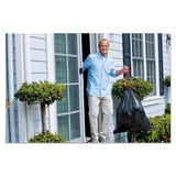 Glad® Drawstring Large Trash Bags, 30 gal, 1.05 mil, 30" x 33", Black, 15 Bags/Box, 6 Boxes/Carton (CLO78966) Case of 90