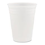 Dart® SOLO Party Plastic Cold Drink Cups, 16 oz, 50/Sleeve, 20 Sleeves/Carton (DCCP16) Case of 1000