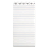 TOPS™ Reporter’s Notepad, Wide/Legal Rule, White Cover, 70 White 4 x 8 Sheets, 12/Pack (TOP8030) Pack of 12