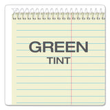 TOPS™ Steno Pad, Gregg Rule, Assorted Cover Colors, 80 Green-Tint 6 x 9 Sheets, 4/Pack (TOP80221) Pack of 4