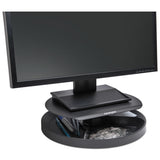 Kensington® Spin2 Monitor Stand with SmartFit, 12.6" x 12.6" x 2.25" to 3.5", Black, Supports 40 lbs (KMW52787) Each