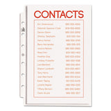 Avery® Top Load Sheet Protector, Heavyweight, 8.5 x 5.5, Clear, 25/Pack (AVE77004) Pack of 25