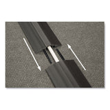 D-Line® Medium-Duty Floor Cable Cover, 2.63" Wide x 30 ft Long, Black (DLNFC68B9M) Each