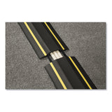 D-Line® Medium-Duty Floor Cable Cover, 3.25" Wide x 30 ft Long, Black (DLNFC83H9M) Each