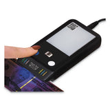 Dri-Mark® FlashTest Counterfeit Detector, MICR; UV Light; Watermark, U.S. Currency, 2.5 x 4.5 x 0.8, Black (DRI351FT) Each