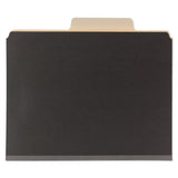 Smead™ SuperTab Classification Folders, Six SafeSHIELD Fasteners, 2" Expansion, 2 Dividers, Letter Size, Dark Gray, 10/Box (SMD14011) Box of 10