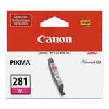 Canon® 2089C001 (CLI-281) ChromaLife100+ Ink, 233 Page-Yield, Magenta (CNM2089C001) Each
