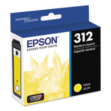 Epson® T312420-S (312) Claria Ink, 240 Page-Yield, Yellow (EPST312420S) Each