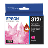 Epson® T312XL320-S (312XL) Claria High-Yield Ink, 830 Page-Yield, Magenta (EPST312XL320S) Each