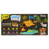 Crayola® Ultimate Sidewalk Chalk, 4" x 0.5" Diameter, 60 Assorted Colors, 64/Set (CYO512064) Pack of 64