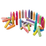 Crayola® Ultimate Sidewalk Chalk, 4" x 0.5" Diameter, 60 Assorted Colors, 64/Set (CYO512064) Pack of 64