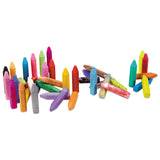 Crayola® Ultimate Sidewalk Chalk, 4" x 0.5" Diameter, 60 Assorted Colors, 64/Set (CYO512064) Pack of 64