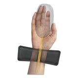 Fellowes® Gel Wrist Support with Attached Mouse Pad, 8.25 x 9.87, Black (FEL9182301) Each