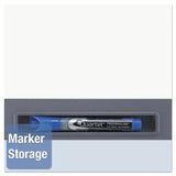 Quartet® InView Custom Whiteboard, 36 x 24, White/Clear Surface, Graphite Fiberboard Frame (QRT72982) Each