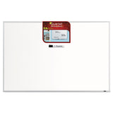 Quartet® Dry Erase Board, 36 x 24, Melamine White Surface, Silver Aluminum Frame (QRT75123) Each