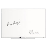 Quartet® Dry Erase Board, 36 x 24, Melamine White Surface, Silver Aluminum Frame (QRT75123) Each