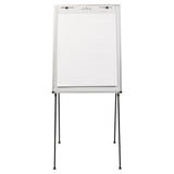 Quartet® Dry Erase Steel Easel, 29 x 40, Melamine White Surface, Aluminum Frame (QRT81E) Each