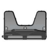 Universal® 30-Sheet Three-Hole Power Assist Punch, 7 mm Holes, Black (UNV74325) Each