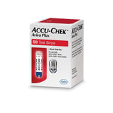 Accu-Chek® Aviva Plus Blood Glucose Test Strips 50 Strips per Pack (788222_VL) 50/VL