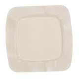 Aquacel® Foam Dressing 4 X 4 Inch With Border Waterproof Film Backing Silicone Adhesive Square Sterile (1156827_CS) 180/CS