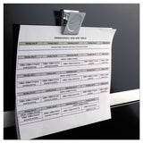 ACCO Magnetic Clip, 1.13" Jaw Capacity, Silver, 12/Pack (ACC72133) Each