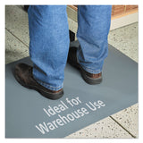 Guardian Pro Top Anti-Fatigue Mat, PVC Foam/Solid PVC, 24 x 36, Gray (MLL44020350) Each