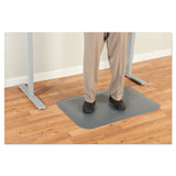 Guardian Pro Top Anti-Fatigue Mat, PVC Foam/Solid PVC, 24 x 36, Gray (MLL44020350) Each
