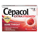 Cepacol® Extra Strength Sore Throat Lozenge, Cherry, 16/Box, 24 Boxes/Carton (RAC71016CT) Case of 12