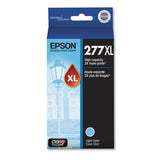 Epson® T277XL520-S (277XL) Claria High-Yield Ink, 740 Page-Yield, Light Cyan (EPST277XL520S) Each