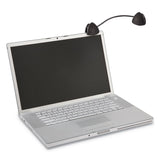 Kensington® FlexClip Gooseneck Copyholder, Monitor/Laptop Mount, Plastic, Black (KMW62081) Each