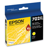 Epson® T702XL420-S (702XL) DURABrite Ultra High-Yield Ink, 950 Page-Yield, Yellow (EPST702XL420S) Each