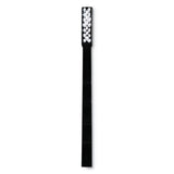 Carlisle Flo-Pac Utility Toothbrush Style Maintenance Brush, White Nylon Bristles, 7.25" Brush, 7" Black Polypropylene Handle, 12/Carton (CFS4067400DZ) Case of 12