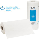 Georgia Pacific® Professional Pacific Blue Select Two-Ply Perforated Paper Kitchen Roll Towels, 2-Ply, 11 x 8.8, White, 85/Roll, 30 Rolls/Carton (GPC27385) Case of 30