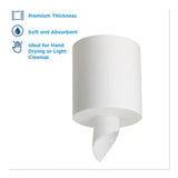 Georgia Pacific® Professional SofPull Center-Pull Perforated Paper Towels, 1-Ply, 7.8 x 15, White, 320/Roll, 6 Rolls/Carton (GPC28124) 6 Rolls