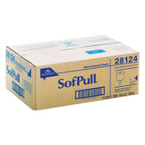 Georgia Pacific® Professional SofPull Center-Pull Perforated Paper Towels, 1-Ply, 7.8 x 15, White, 320/Roll, 6 Rolls/Carton (GPC28124) 6 Rolls