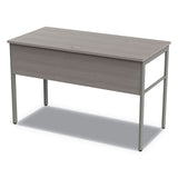 Linea Italia Urban Desk Workstation, 47.25w x 23.75d x 29.5h, Ash (LITUR600ASH) Each