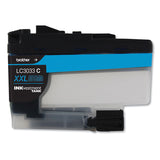 Brother LC3033C INKvestment Super High-Yield Ink, 1,500 Page-Yield, Cyan (BRTLC3033C) Each