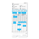 uPunch™ Time Clock Cards for uPunch HN2000/HN4000/HN4600, Two Sides, 7.5 x 3.5, 100/Pack (PPZHNTCL2100)