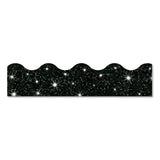TREND® Terrific Trimmers Sparkle Border, 2.75" x 32 ft, Black (TEPT91417) Each