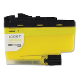 Brother LC3039Y INKvestment Ultra High-Yield Ink, 5,000 Page-Yield, Yellow (BRTLC3039Y) Each