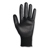 KleenGuard™ G40 Polyurethane Coated Gloves, EN388: 3131X, 10" Long, Small, Black, 60 Pairs/Carton (ANS13837) Case of 60
