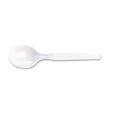 Dixie Plastic Cutlery, Heavy Mediumweight Soup Spoon, 1,000/Carton (DXESM207CT) Case of 1000