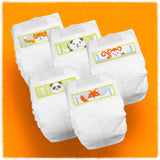 Cuties® Complete Care Unisex Baby Diaper Size 1 Disposable Heavy Absorbency (699151_CS) 4/CS
